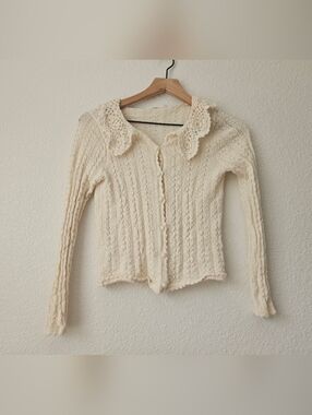 Doen crochet cardigan, small